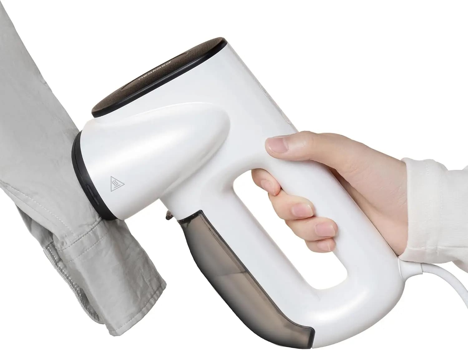 Stiratore a Vapore Portatile da Viaggio con Aspirazione da 2300Pa e Tecnologia AirIron per Vestiti, Utilizzo 110-120V