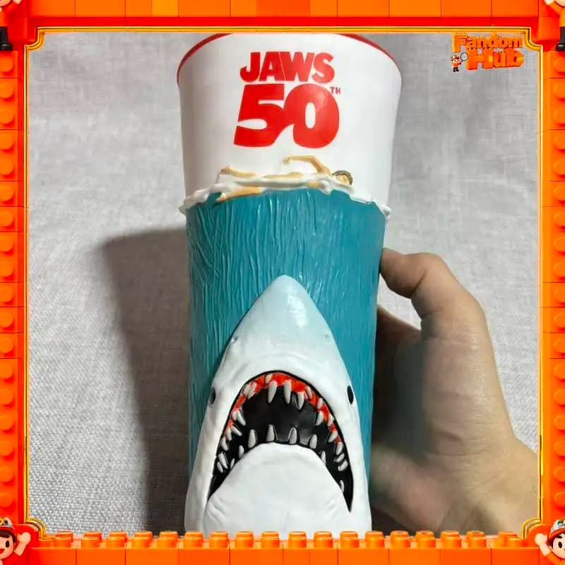 Original Thermal Bottle Jaws 50° Anniversary with Random Color Cover in Homage