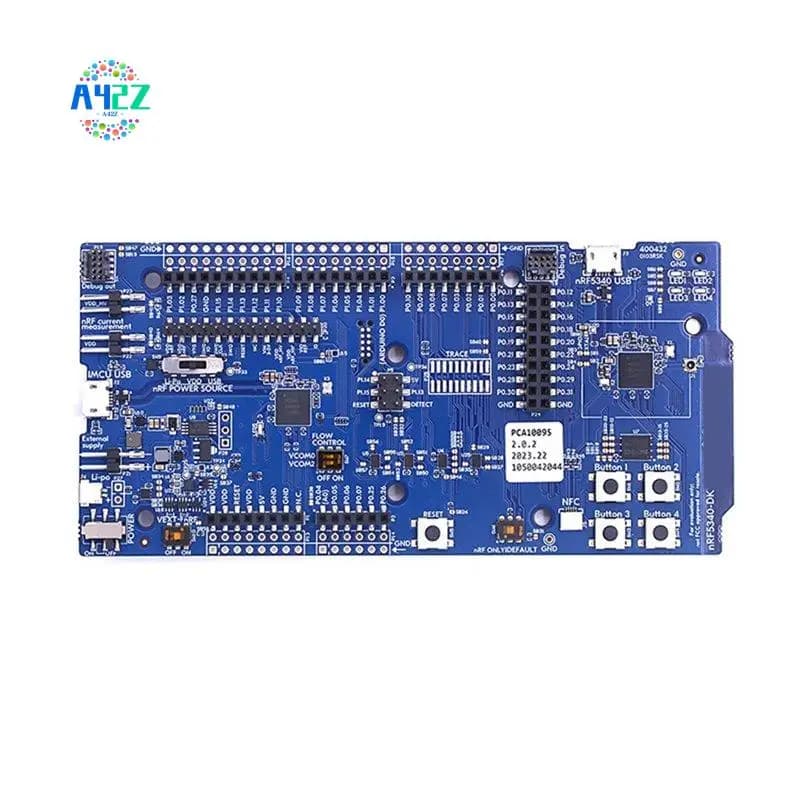 Scheda di sviluppo A42Z-NRF5340 DK, sviluppo versatile per SoC NRF5340 Dual Core Bluetooth 5.2 per Arduino UNO R3