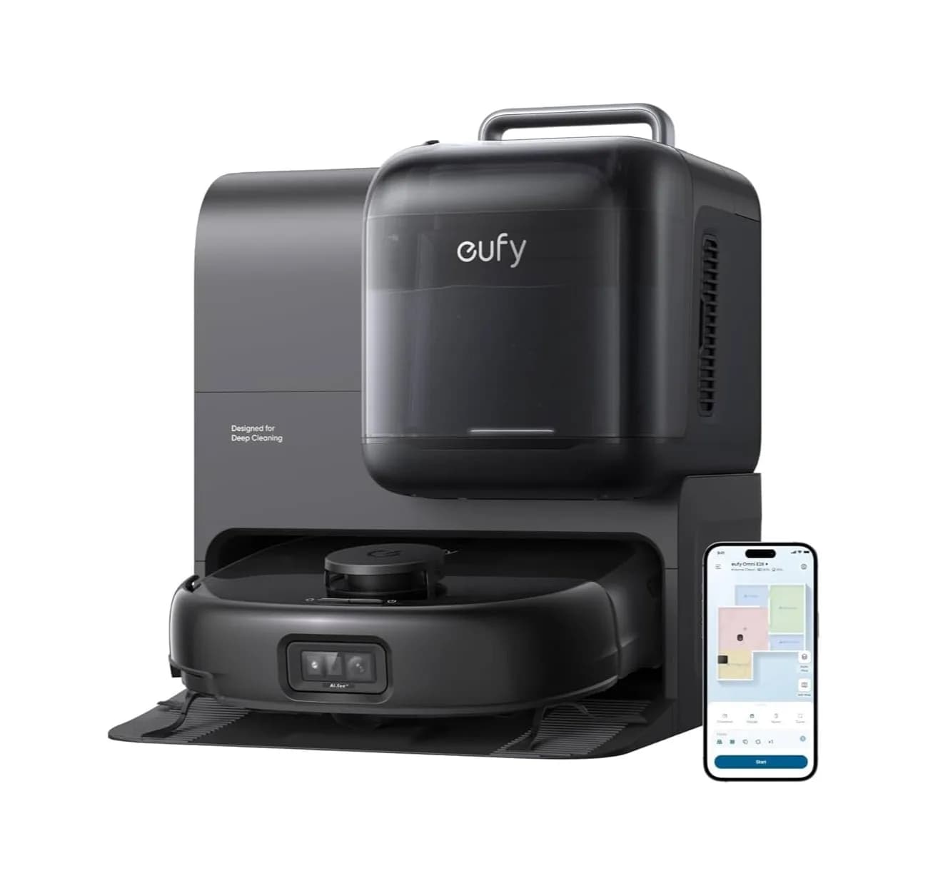 OFFERTA MIGLIORE: Nuovo Robot Aspirapolvere Eufy E25 Omni