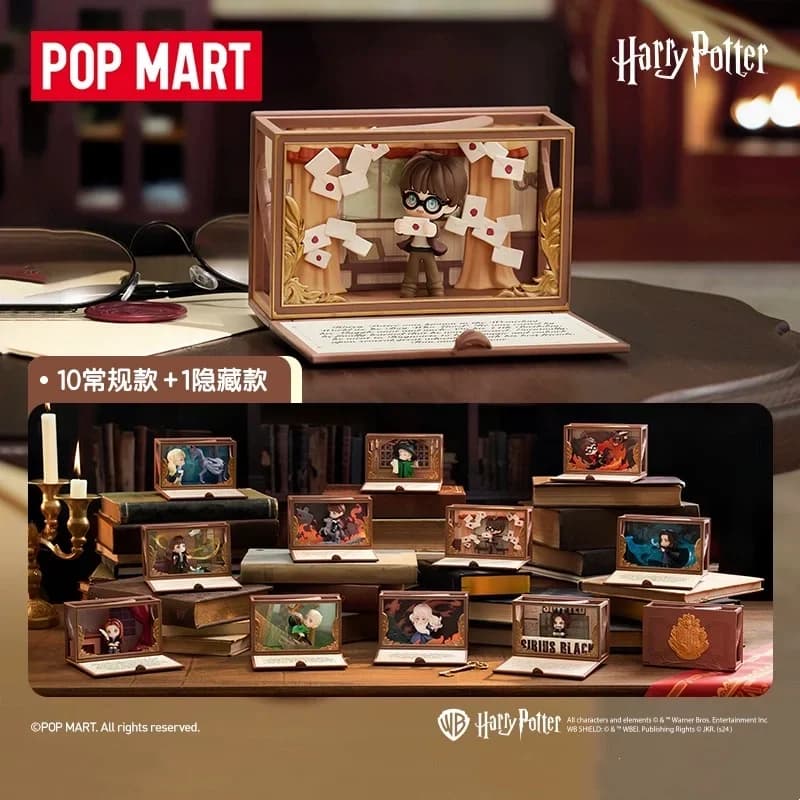 POP MART Harry Potter Hogwarts Biographical Series Mystery Box Genuine Blind Box Guess Toys Bag Ornament Figurines Home Decor