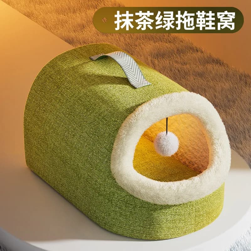 Cat nest winter warmth closed constant temperature heated cat house all seasons universal electric blanket winter pet supplies