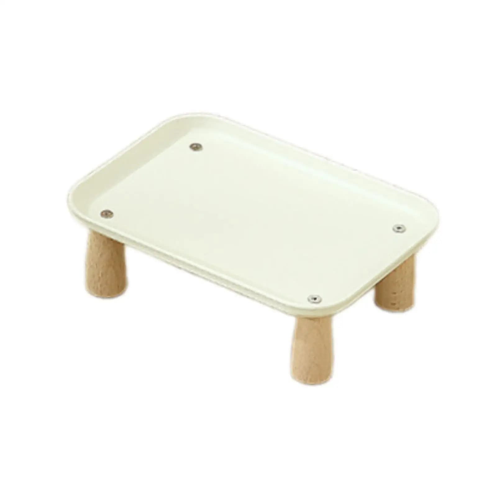 Elevated Cat Bowl Stand Ergonomic Pet Food and Water Dispenser for Puppy Material Feeder Home Use