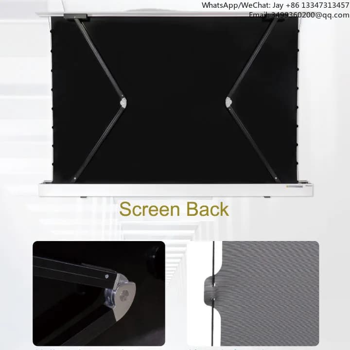120 "CBSP PET Crystal ALR Schermo per proiettore 4K UST Ultra Short Throw Luce ambientale che rifiuta lo schermo di proiezione per Home Cinema