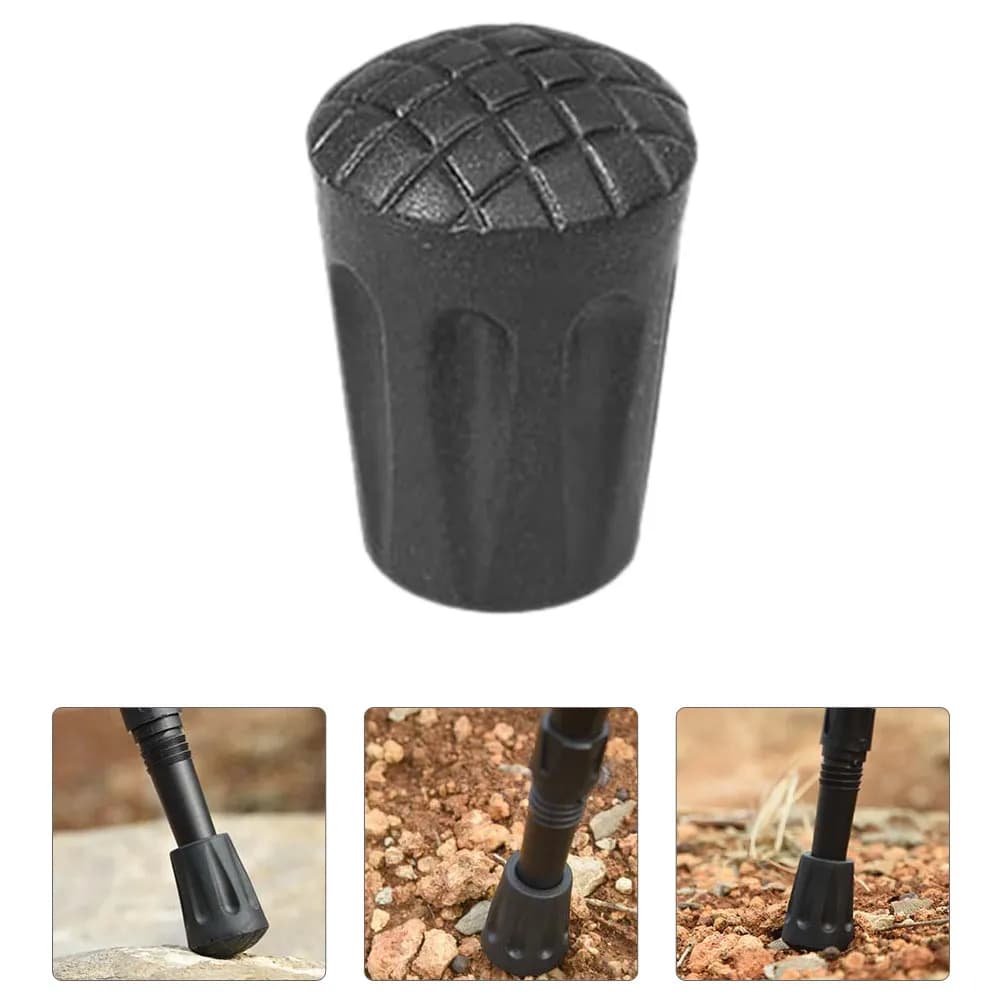 20 Pieces Anti-slip Trekking Stick Covers for Trekking Sticks, Universal Protections for Walking and Walking Sticks, Fango and Snow Safety Accessories