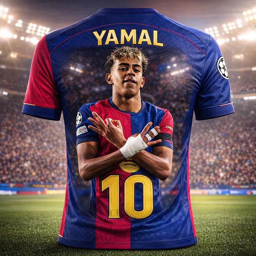 #10 Barcelona Soccer Jersey T-Shirt, Men Women Red Blue Short Sleeve Casual Football Fan Streetwear Tee