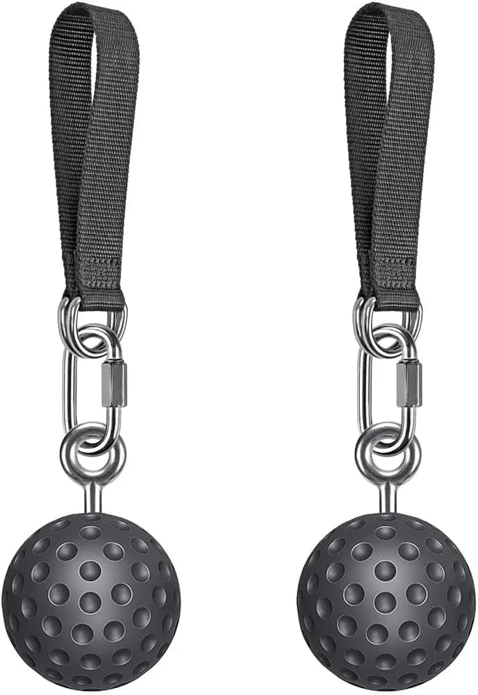 Palle Antiscivolo per Trazioni, Impugnature per Arrampicata per Allenamento della Forza, Attrezzo per Avambracci e Mani per Barra per Trazioni, Kettlebell