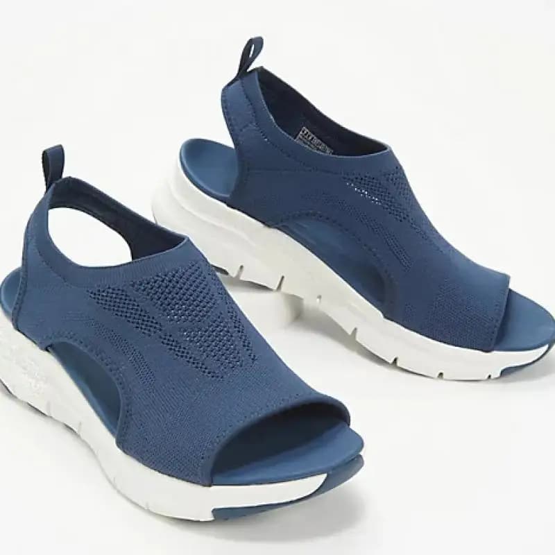 Sandali da donna in rete scarpe estive femminili 2025 sandali sportivi classici slip on traspiranti scarpe con plateau open toe Zapatillas De Mujer