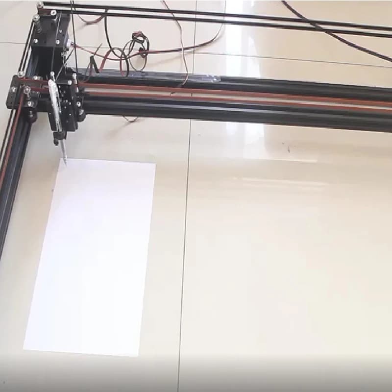 Robot da Disegno Fai-da-te Smontabile con Telaio LY e Puleggia a Cinghia, Macchina XY-Plotter per Schizzi e Scrittura, Strumento per Lettering con Scheda Madre EBB