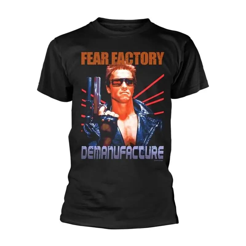 Maglietta 'Terminator' di Fear Factory NUOVA