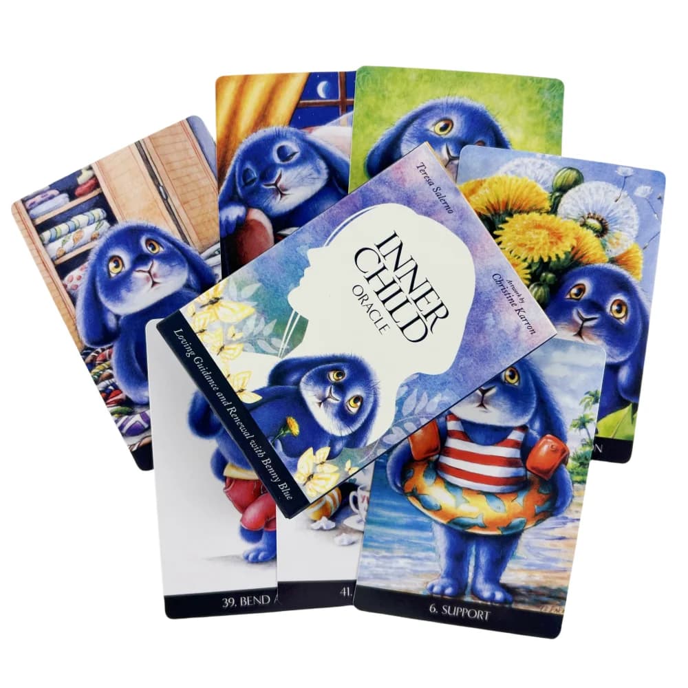 Inner Child Oracle Cards divinazione tarocchi Board Game Deck Fortune Telling Family Party Guide Versions Edition