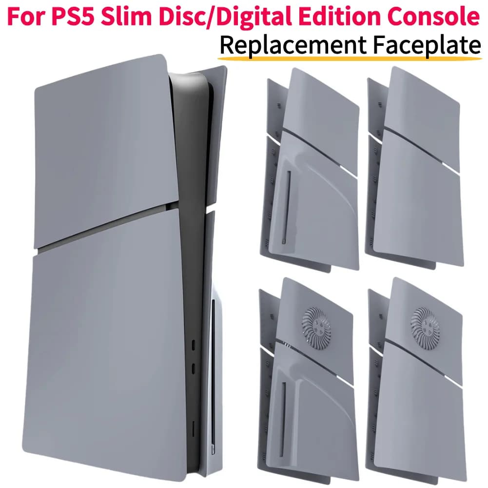 Cover per il 30° Anniversario per PS5 Slim Disc/Digital, Guscio in ABS, Copertura Sostitutiva per Playstation5 Slim