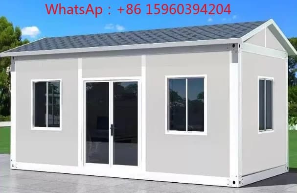 Contenitore mobile casa mobile bordo casa semplice vivente ignifugo lana di roccia isolamento termico semplice