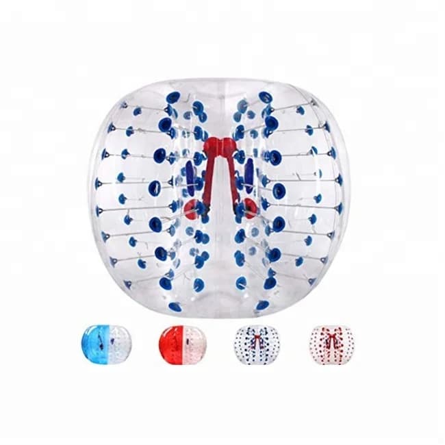 Palla da calcio gonfiabile umana della bolla del paraurti di prezzo di fabbrica TPU/PVC per gli sport all'aria aperta