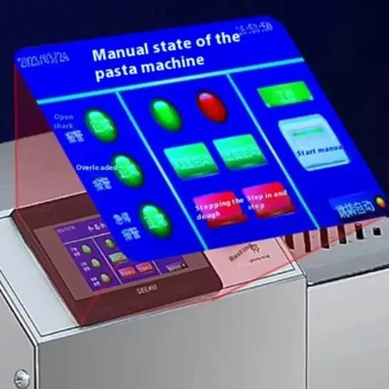 Macchina Elettrica per Pasta in Acciaio Inox, Estrusore per Impasto, Rullo per Spaghetti, Pressa per Noodle