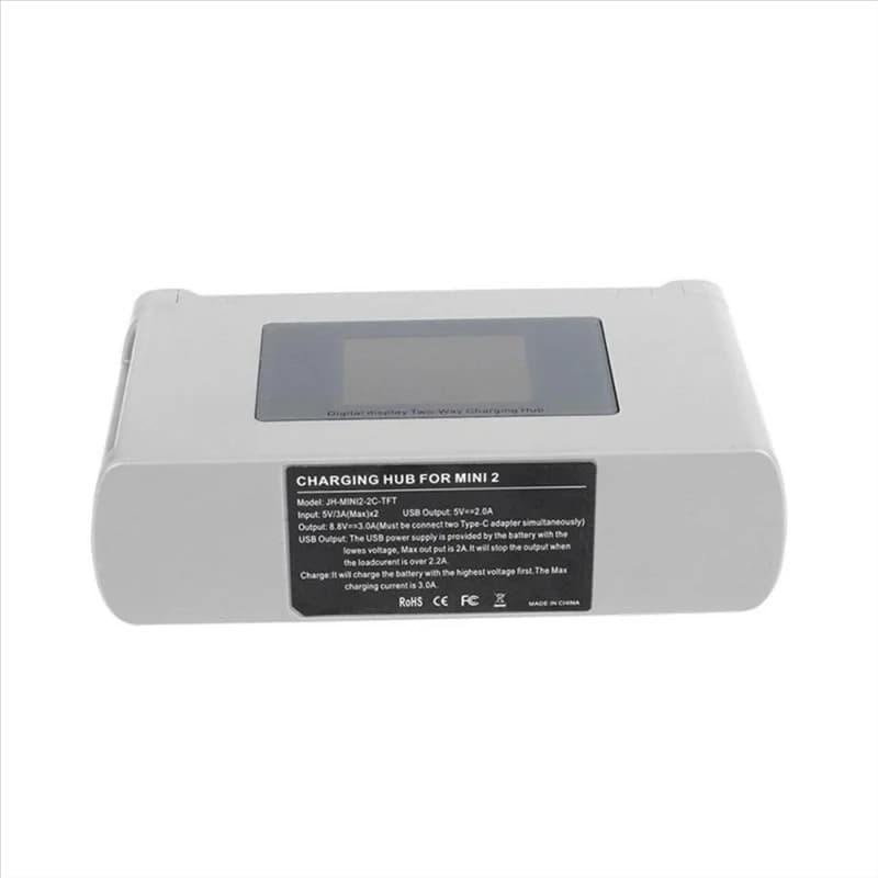 For Mini 2 Dual-way Butler Battery Hub for Mini 4K/Mini 2 SE series drone charger with color display