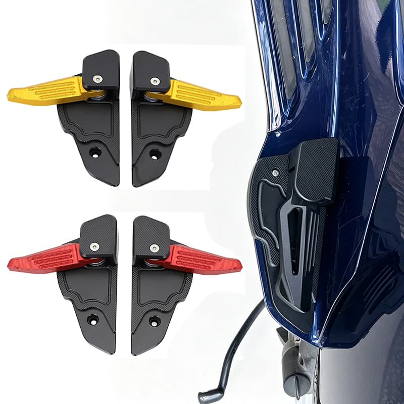 Fit For Vespa Sprint Primavera 50 125 150 CNC Aluminum Foot Steps Footrest Catapult Pedal Motorcycle Accessories