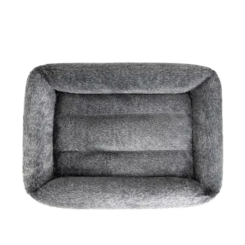 TRUELOVE Pet Bed Plush Pet Bedding Four-sided Pillow Patchwork Wool Tweed Outer Layer Double-sided Freestanding Cushion TLR1905