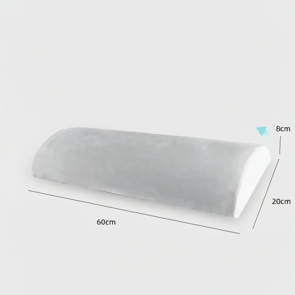 Memory Foam Back Cushion For Bed Sleeping Lumbar Support Pillow Ultra Thin Waist Protector Ergonomic Spine Alignment Relief