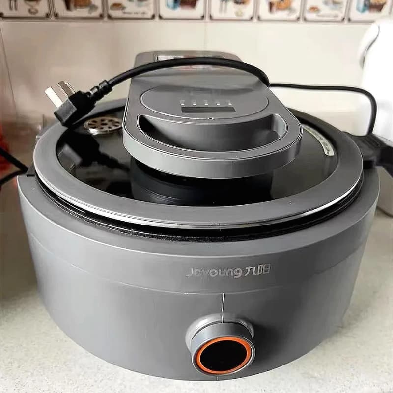 Joyoung NEW Cooking Machine Robot Electric Frying Pan Smoke free precise Temperature Control Intelligent Automatic Cooker 220V