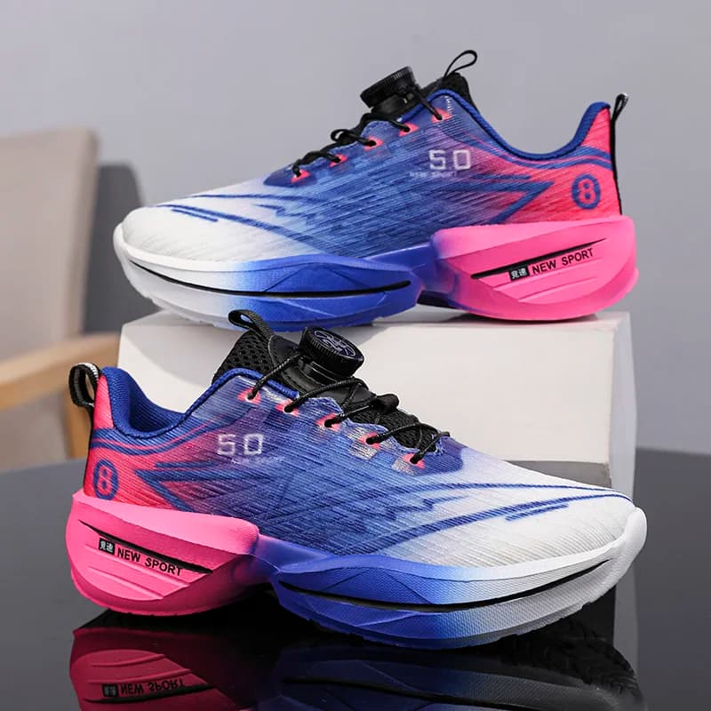 Kids Sneakers Fashionable Running Shoes For Kids New Outdoor Sport Shoes Teenagers Athletics Comfortable Anti-slip Tennis Shoes
