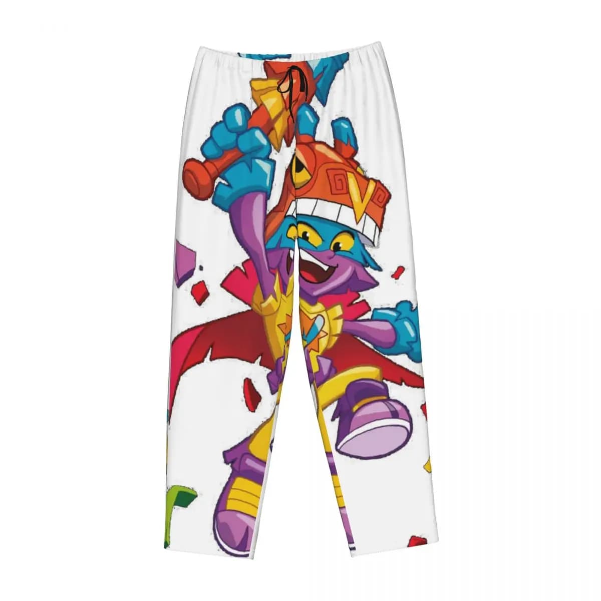 Custom Superthings Women Pajama Pants Lounge Sleep Sleepwear Bottoms with Pockets