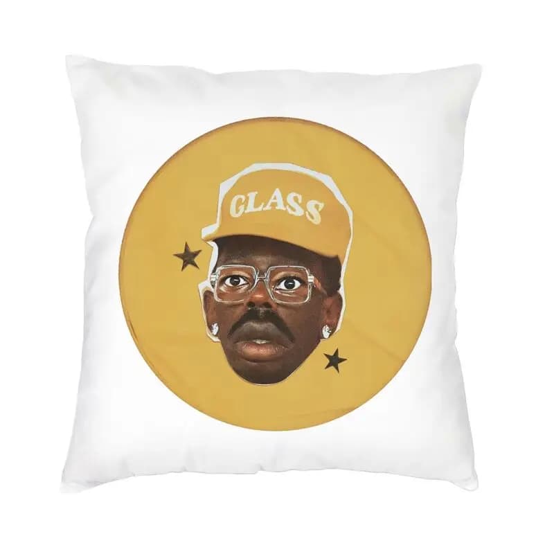 Rapper Tylers The Creator Cushion Lining Decorative Sofa for Home Square Cushion Lining 45x45 cm