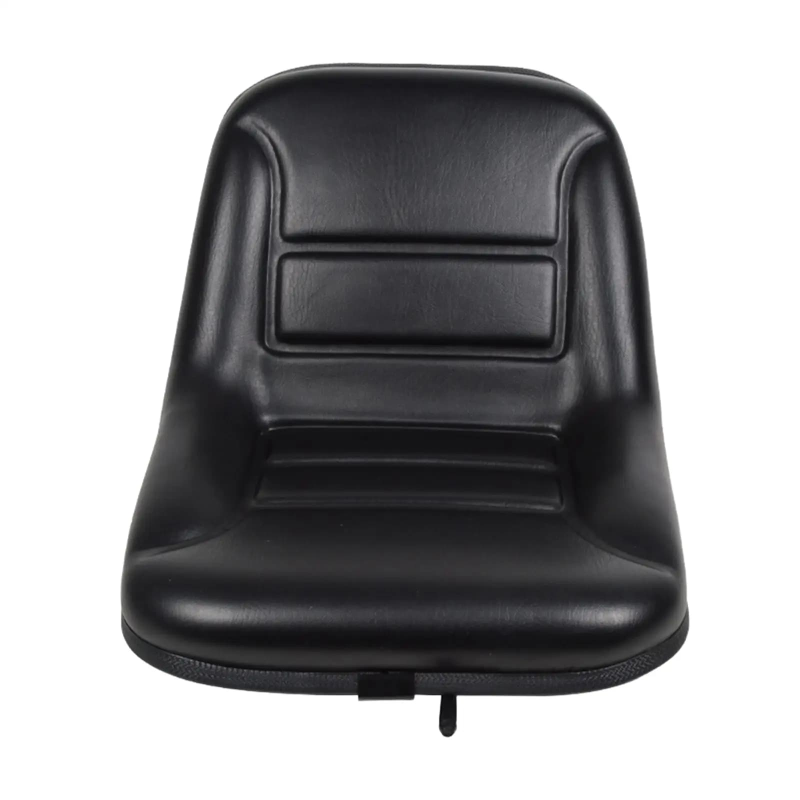 Sedile per carrello elevatore di ricambio Cuscino ergonomico in schiuma ad alta resilienza in pelle PU per trattore Skid Loader Escavatore Telehandler