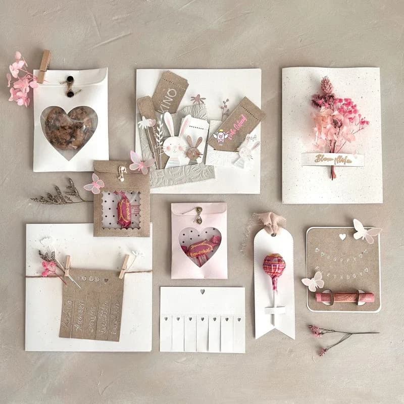 Piggy Craft metal stemware cutting die mold Envelope decoration series Scrapbook craft paper knife molding blade punching stencil