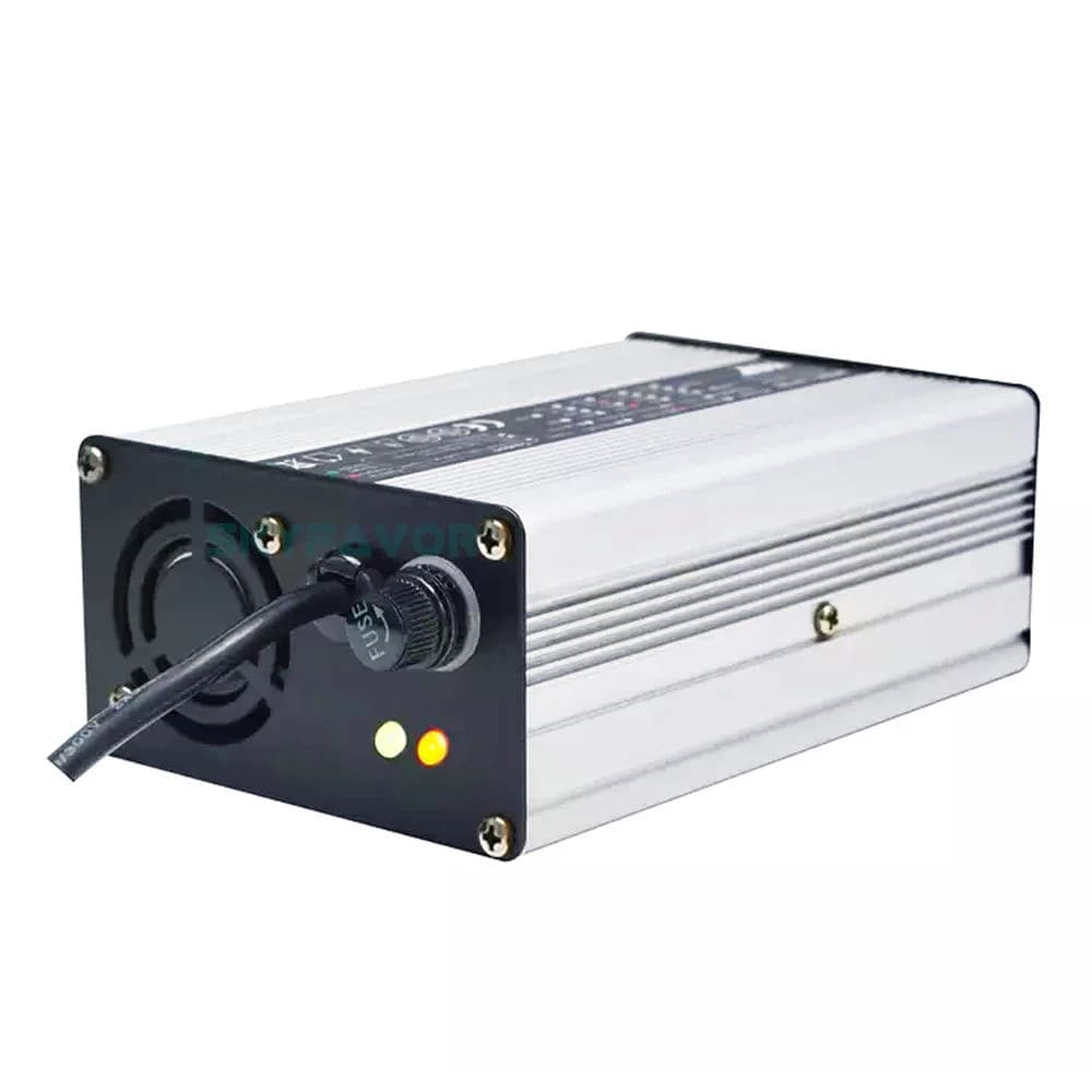 Lithium Li-ion Battery Charger for Golf Cart Rickshaw 120W Electric Charger SCP OVP OCP AC DC for Lead Acid LiFePO4 Batteries