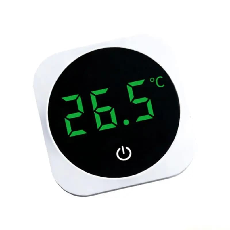 QX2E Termometri digitali per acquario LCD Temperatura acqua per acquario Mini formato