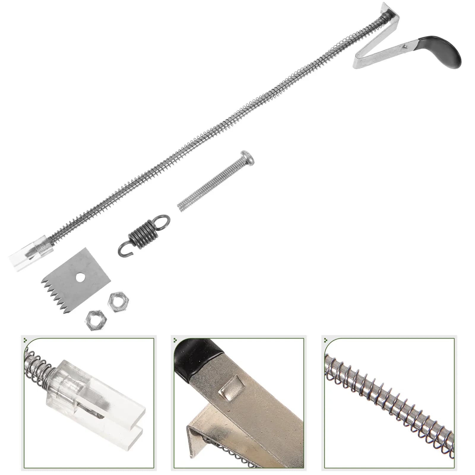 Legatrice Manuale per Piante con Set di Lame a Molla, Strumento Portatile da Giardino per la Gestione Efficiente di Colture e Viti