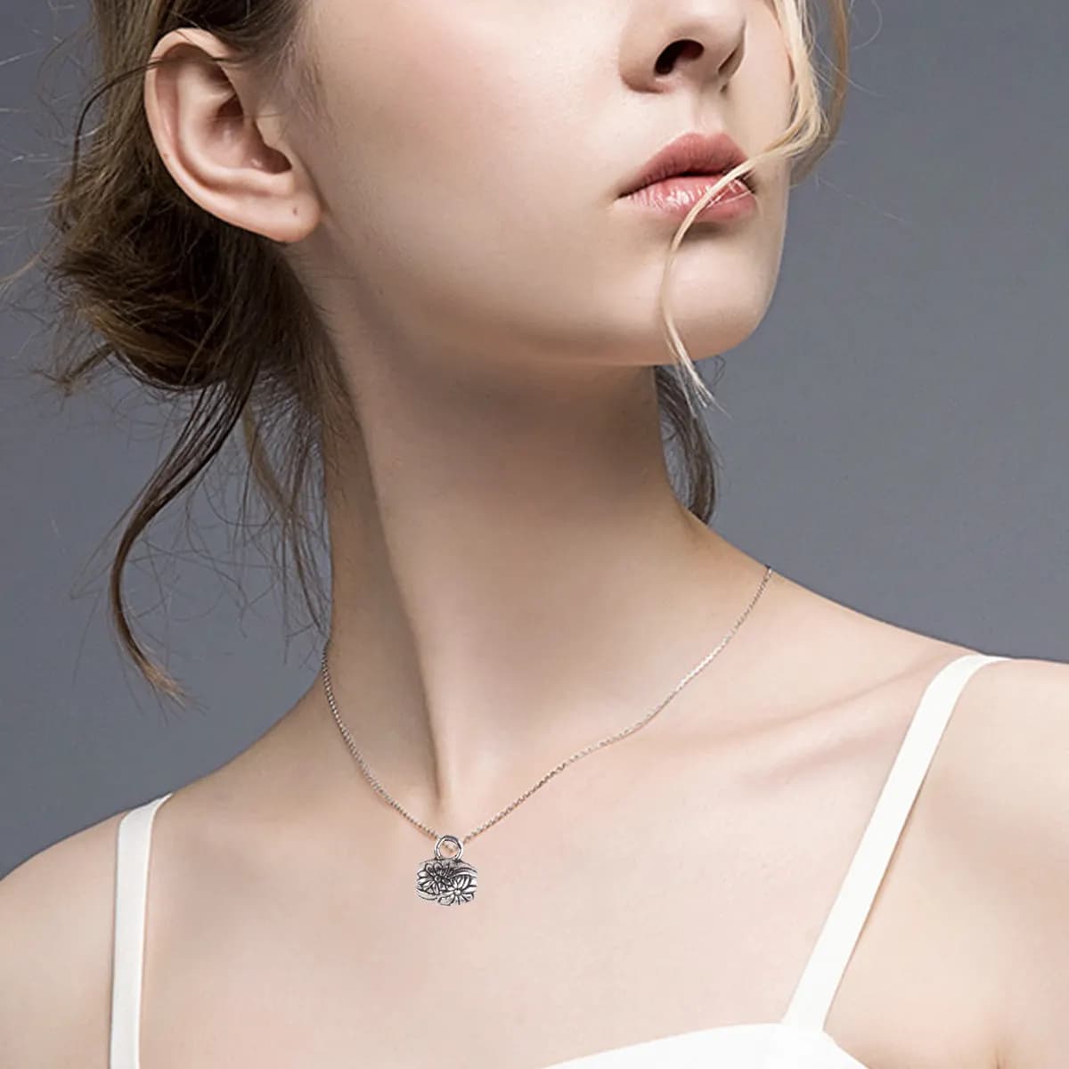 30Pcs Round Beads Pendant Creative Alloy DIY Jewelry Making Supplies Keychain Earring Necklace Charms DIY Jewelry Accessories