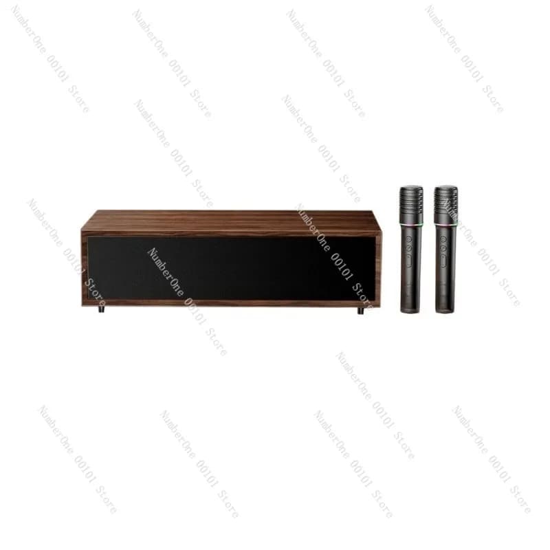 Sistema di Altoparlanti per Karaoke Domestico, Macchina Karaoke Intelligente, Soundbar Wireless All-in-One con Touch Screen