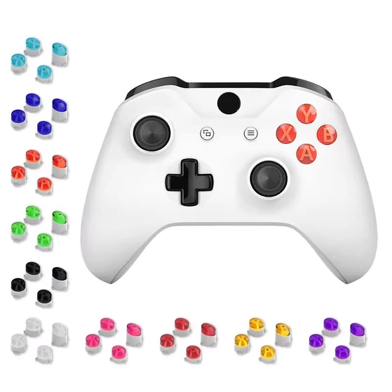 Set di pulsanti ABXY di ricambio DATA FROG per pulsanti accessori controller Xbox One Elite/Xbox One Slim/Xbox One