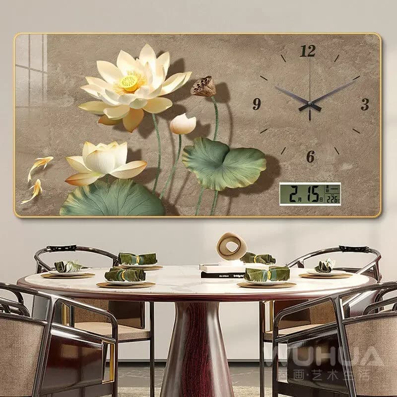 Orologio da Parete Deluxe con Calendario Perpetuo, Poster Decorativi, Quadri Decorativi, Decorazioni per la Casa