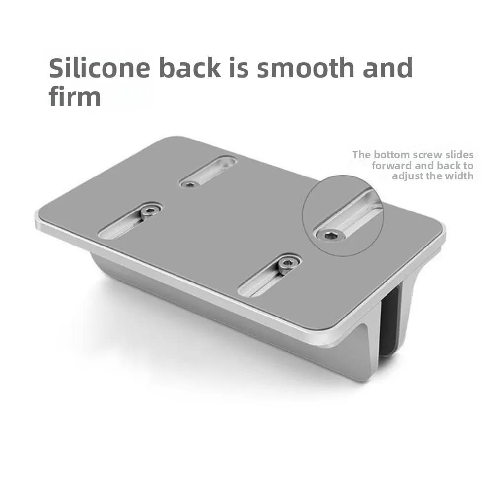 Supporto verticale salvaspazio per laptop, dissipazione del calore, supporto regolabile in alluminio per laptop, resistente all'usura, stabile
