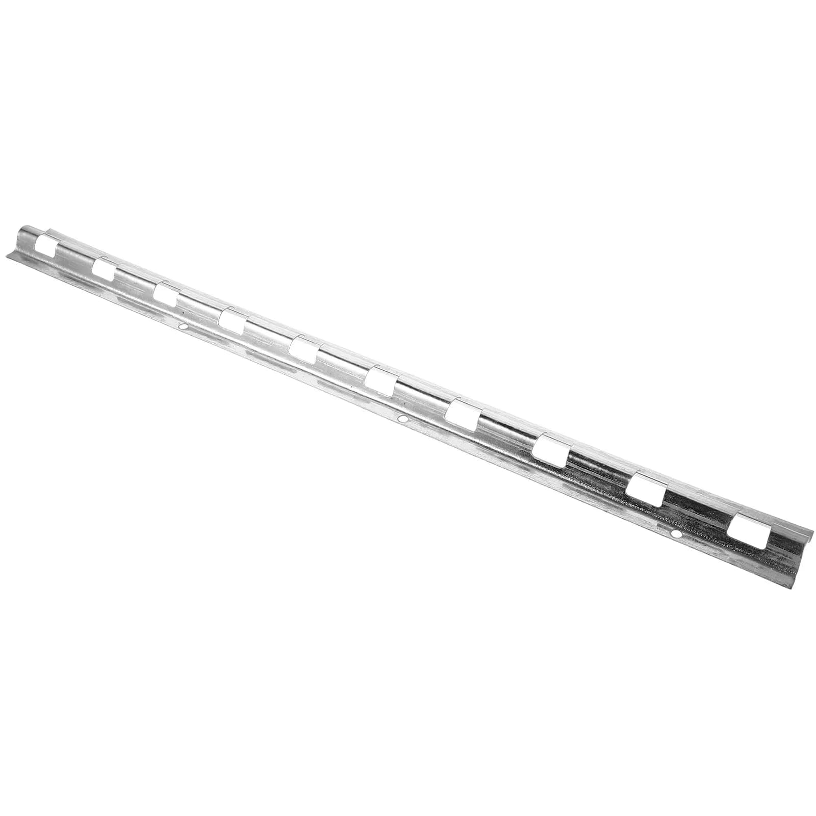 Galvanized Iron Self-Absorbing Keel Track Curtain Brackets Adjustable Strip Curtain Hardware for Vinyl Door Curtains Heavy Duty