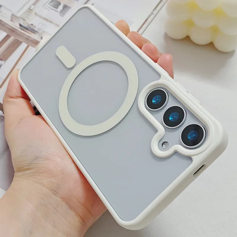 Candy Color Transparent Case For Samsung Galaxy A57 A37 A17 A07 A54 A55 A35 A25 A15 A56 A36 A26 A16 A06 Magsafe Anti-fall Cover