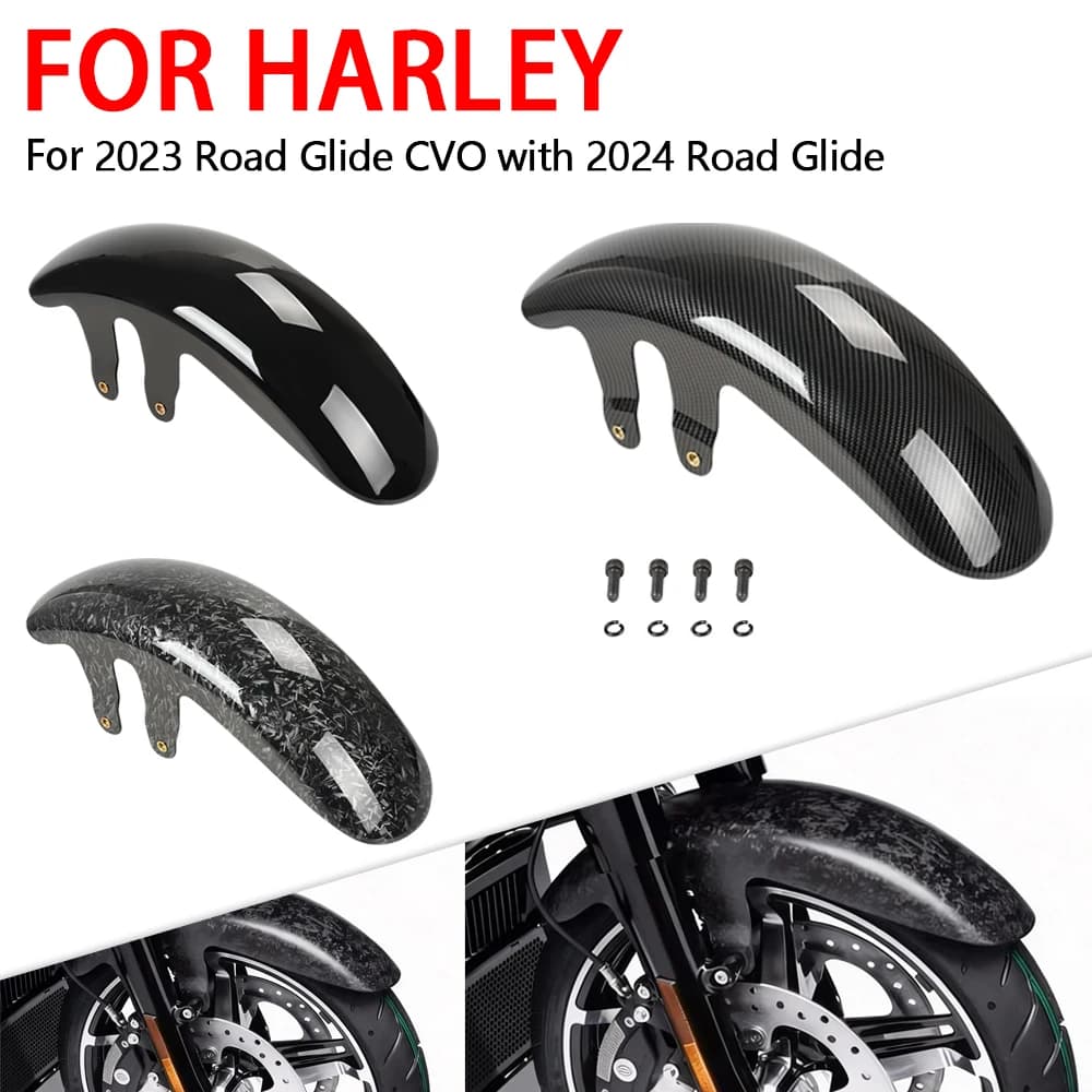 Accessori Moto Parafango Anteriore Carenatura Compatibile con Harley Touring CVO 117 121 Street Glide Road Glide ST 2023 - 2025