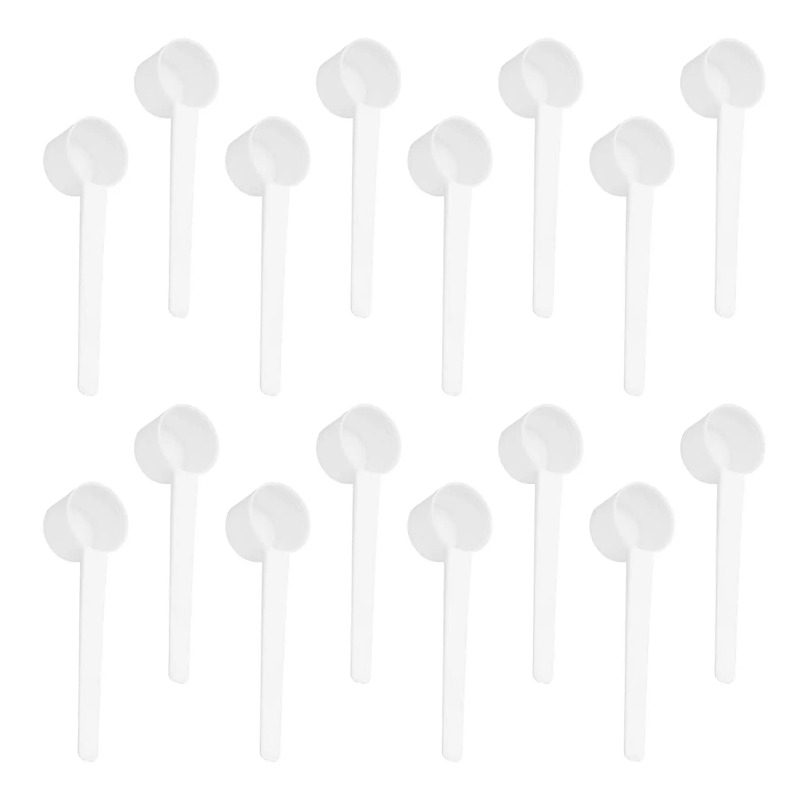 50Pcs Powder Scoop Milk Measuring Spoon for Coffee Salt Sugar Starch Protein Powder Household Kitchen Outdoor Hiking Camping Use