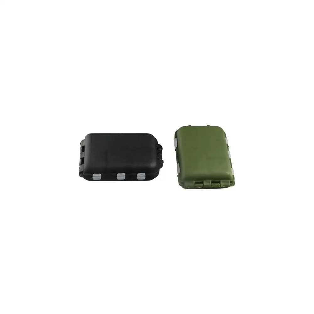 Scatola porta esche e accessori da pesca, contenitore organizer per cucchiaini da pesca, mini custodia porta attrezzi da pesca