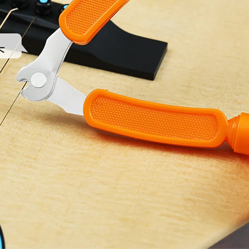 3-in-1 Multi-Function Guitar String Winder and Bridge Pin Puller with Drill Hex Adapter for Guitar Bass Mandolin Banjo Ukulele