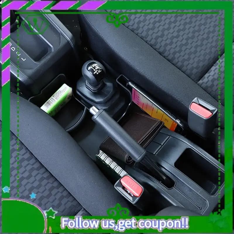 AC34-Stowing Tidying Car Gear Shift Storage Box Organizer Tray Accessories For Suzuki Jimny 2019+