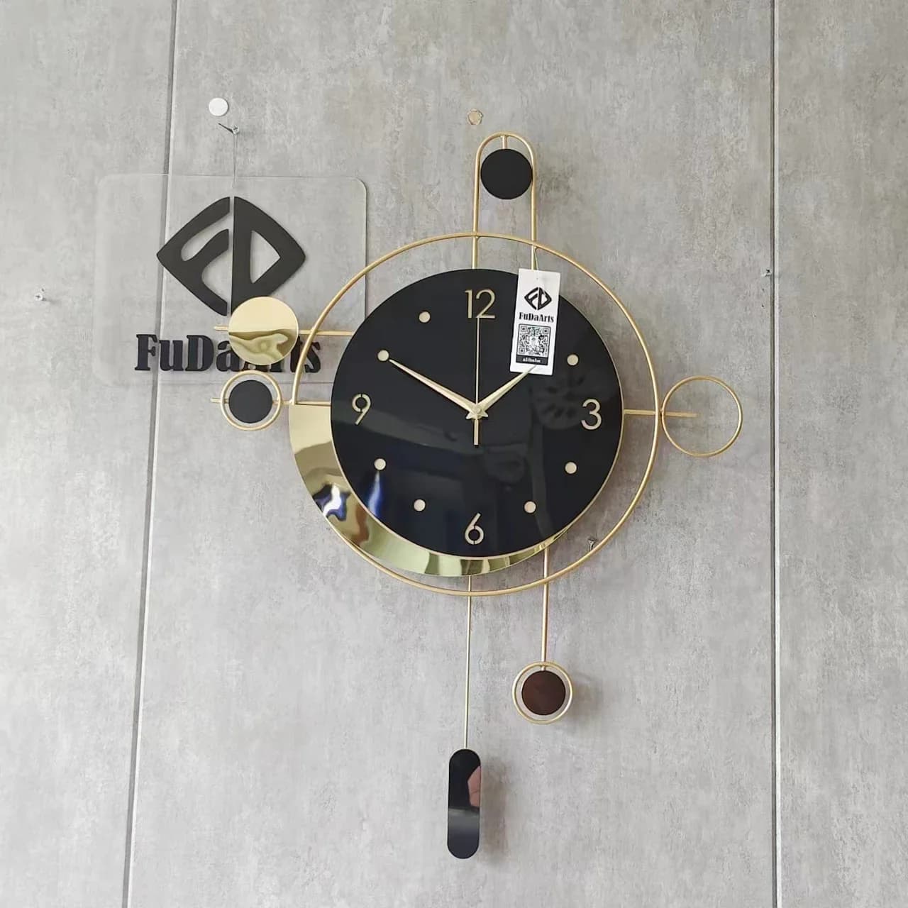 -50*68 grandi prodotti dropshipping 2024 moderno pendolo di lusso orologio da parete appeso orologio da parete decorativo orologio casa arredamento
