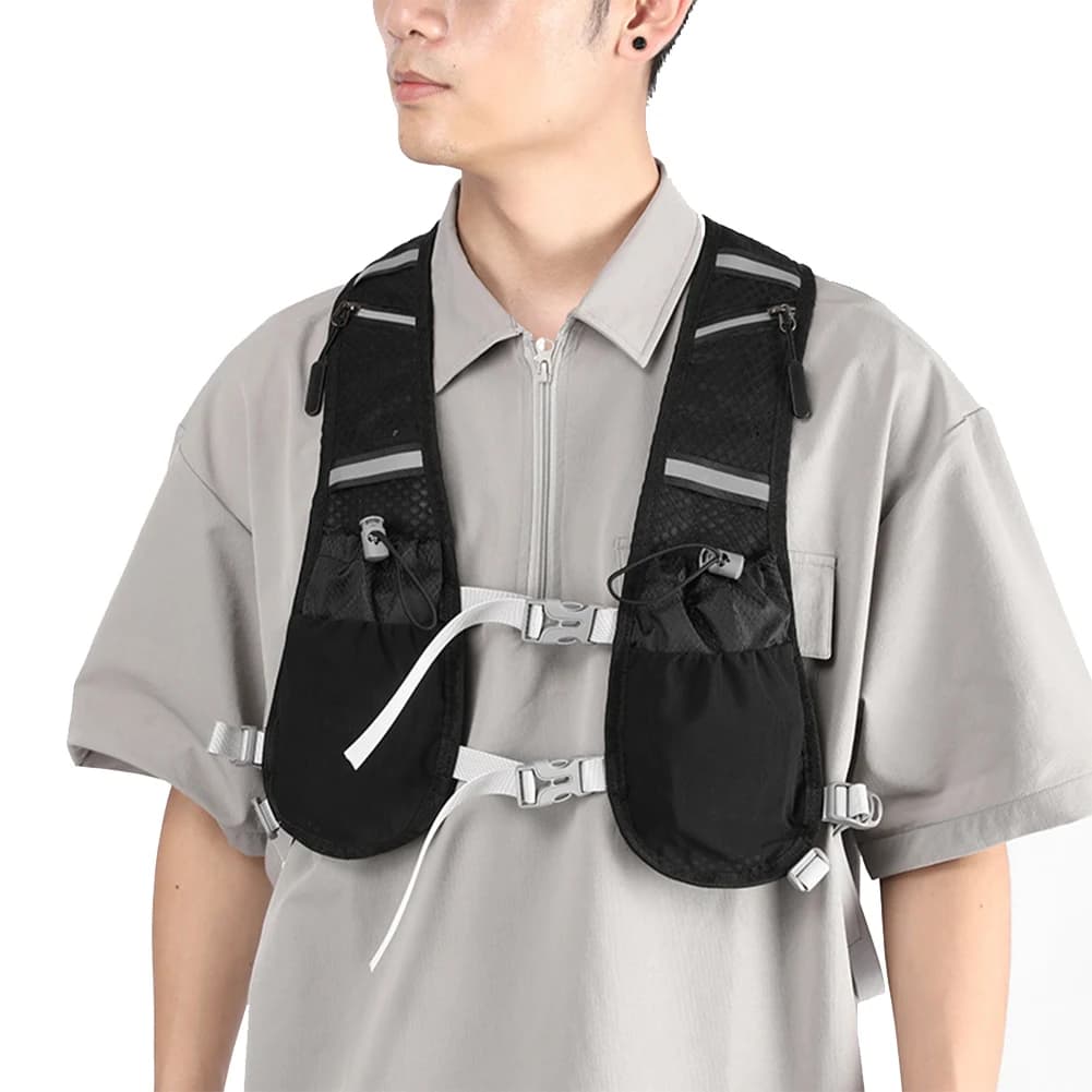 Running vest for moisturizing Vest for racing phone Vest for multitask reflective hydration Vest for outdoor sports