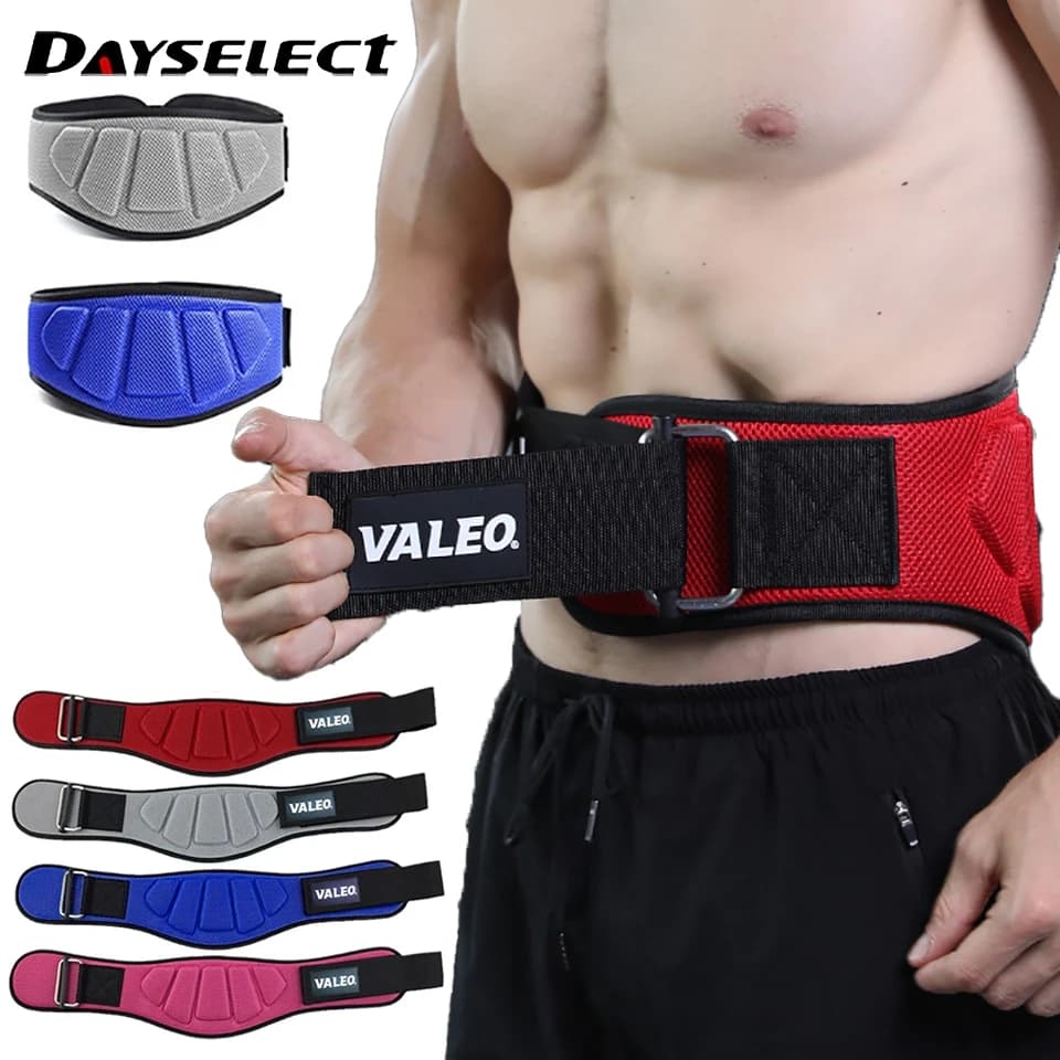 Adjustable Fitness Belt for Squat, Weights and Lifting, Lumbar Support for Gym, Race and Yoga, Unisex