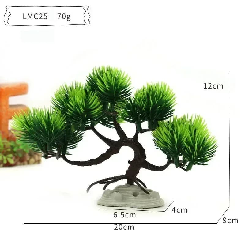 Simulation Plant Decoration Artificial Tree Plastic Aquarium Decoration Ornament Aquatic Plant Decoration Aquarium Accessories