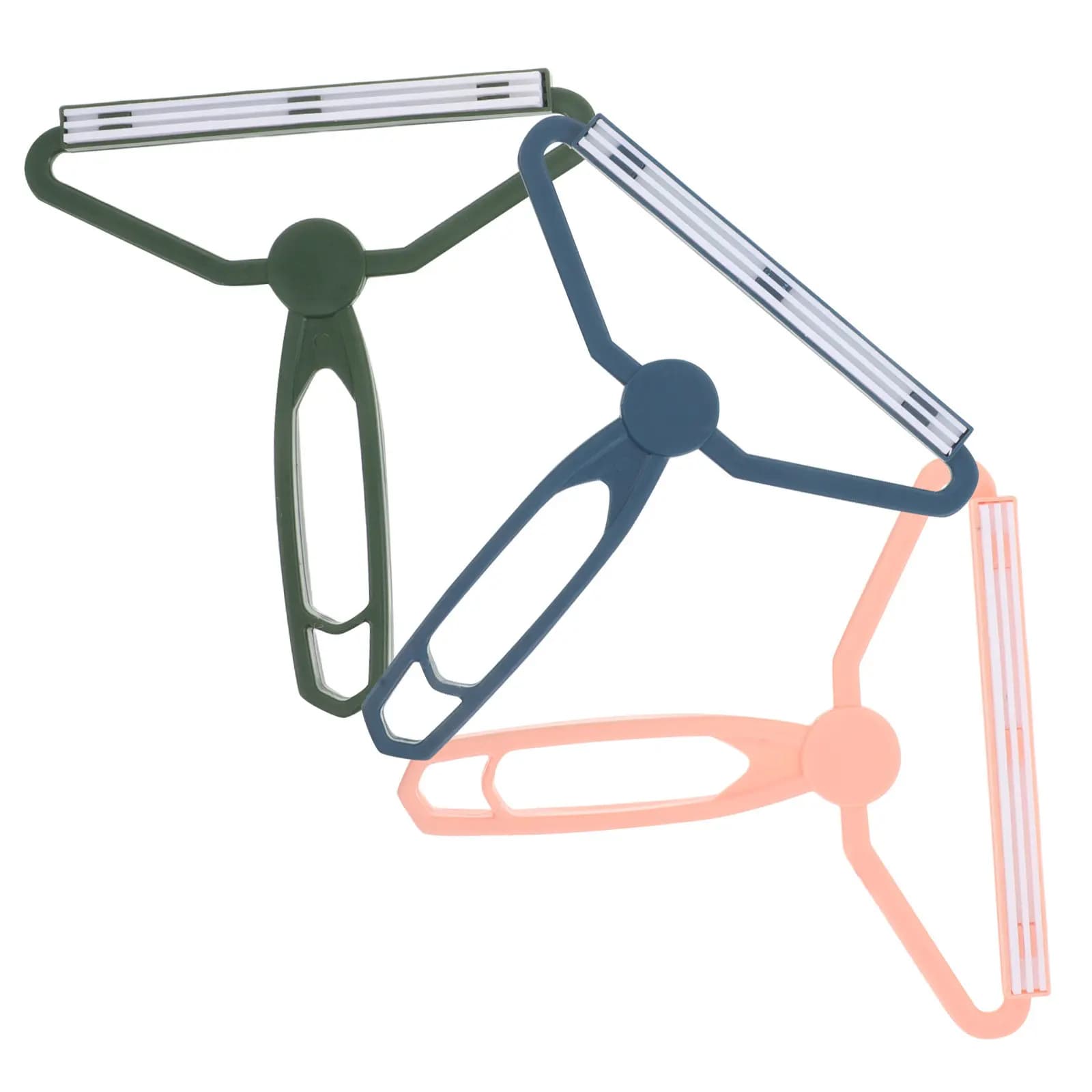 Set di 6 Levapelucchi Manuali Portatili, Rasoio per Tessuti Riutilizzabile, Rimuovi Pelucchi per Maglioni, Cappotti, Pantaloni, Vestiti, Pulitore per Peli di Animali Domestici
