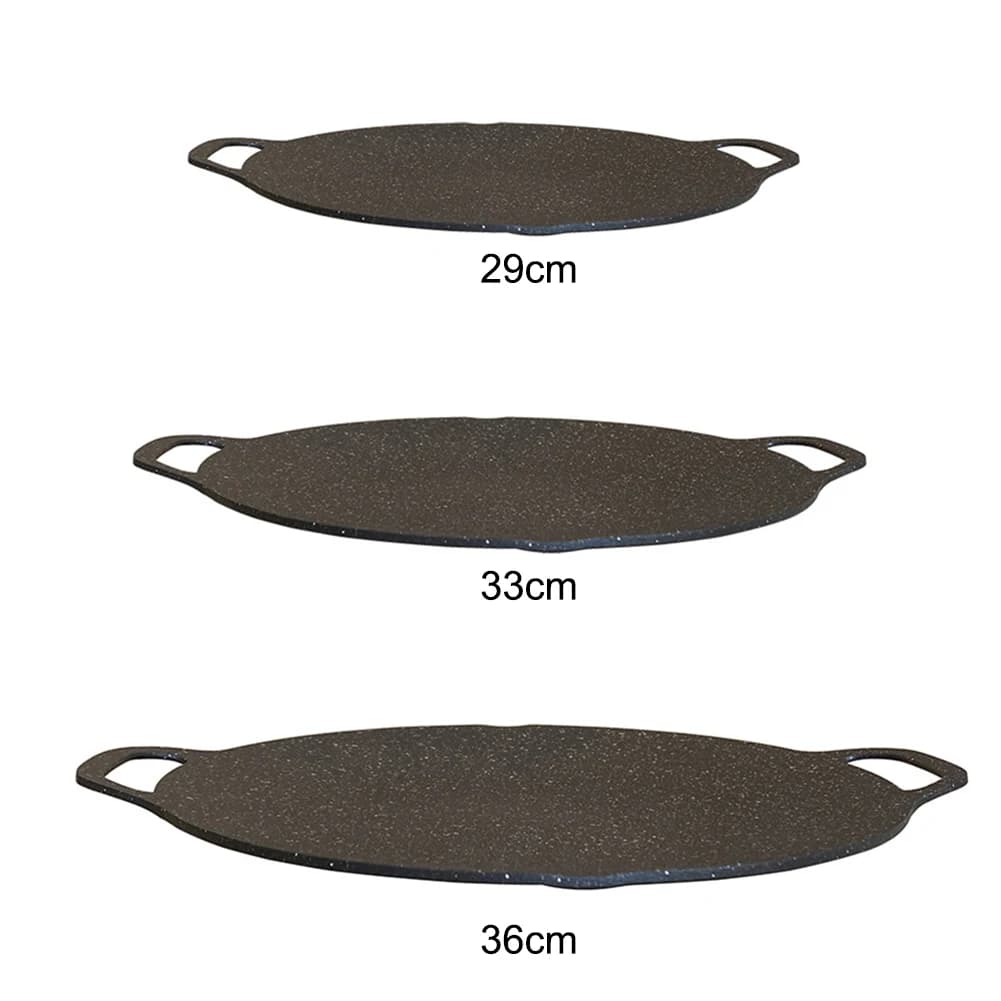 Non-stick pan pan non-stick round multipurpose pan for outdoor camping kitchen oven utensils for home